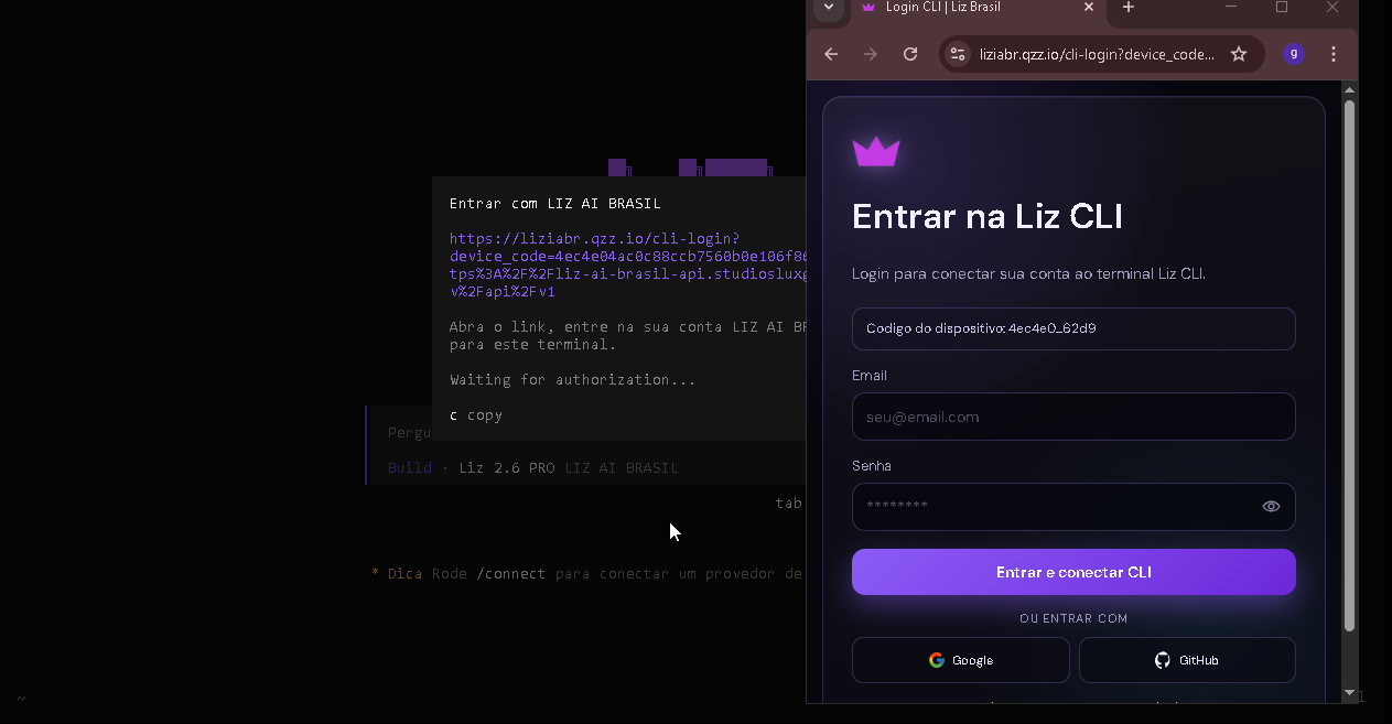 LIZ CLI Connected